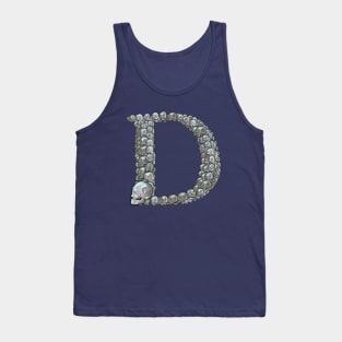 Tahitian Pearl Skull Monogram D Tank Top